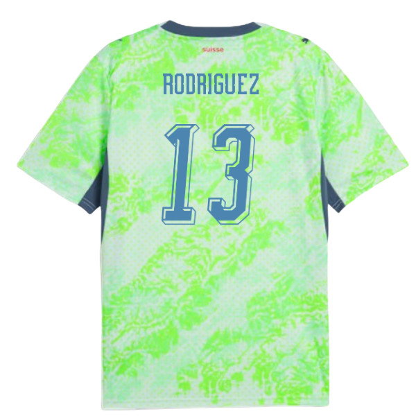 2026-2027 Switzerland Away Shirt (Rodriguez 13)-SoccerKits Hub | Buy Soccer Jerseys Online